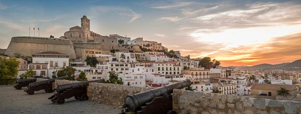 Casita En Dalt Vila Ibiza Villa Exteriör bild